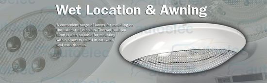 Narva Led Exterior Lamp Outside Light Awning 12 12V 24 24V Volt Caravan 87780