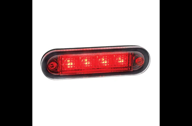 Narva 10-30V 4 Led Reom Red 0.5M