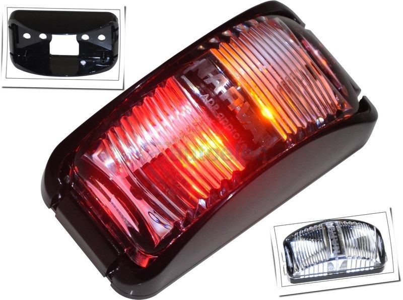 Narva Led Side Marker Red Amber Trailer Clearance Light Lamp 12V 24V 91602