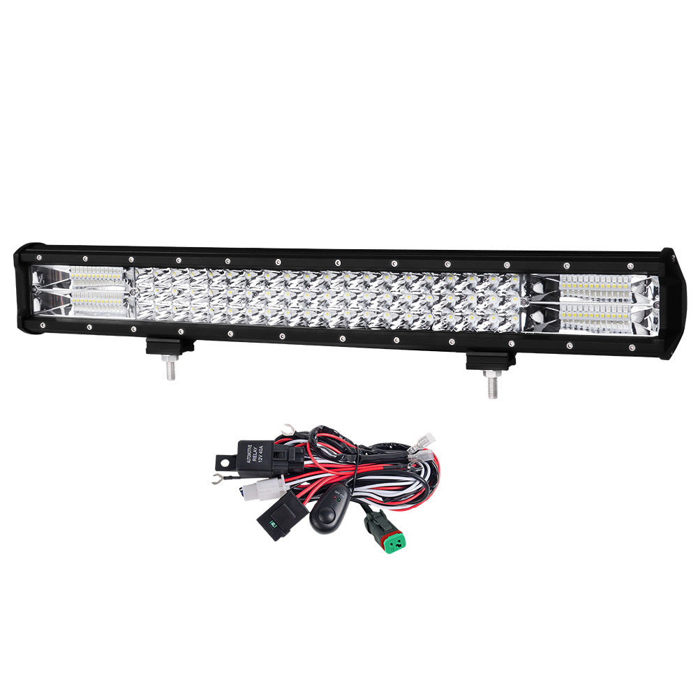 LIGHTFOX 23inch LED Light Bar Spot Flood Driving Offroad Lamp 20/23" 4WD