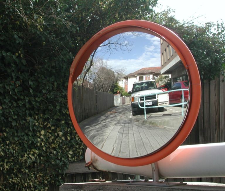 Acrylic Traffic Convex Mirror