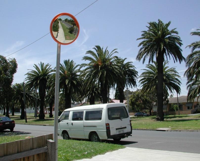 Acrylic Traffic Convex Mirror