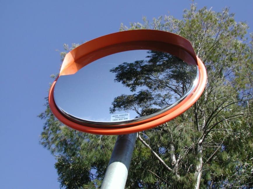 Acrylic Traffic Convex Mirror