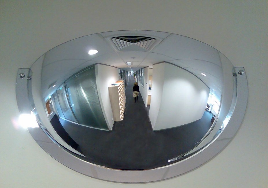 Indoor Half Dome Mirror