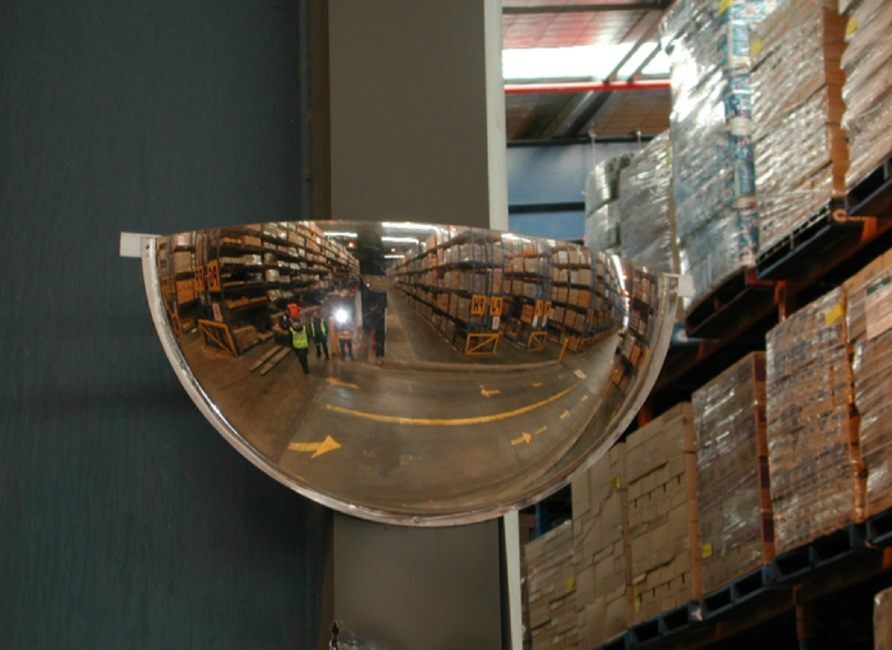 Indoor Half Dome Mirror