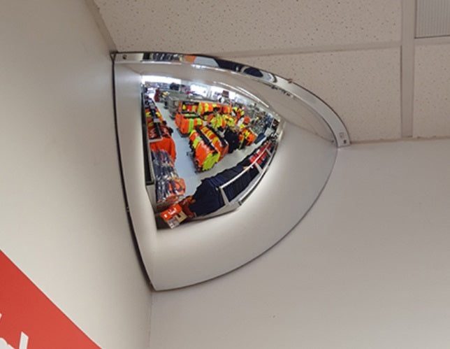Indoor Quarter Dome Mirror