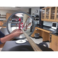 School Science Demonstration Concave/Convex Mirror 60cm