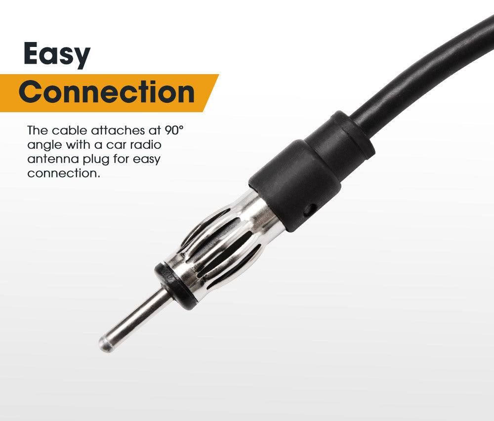 SAN HIMA Uhf Radio Antenna Black Rubber Duck AM/FM