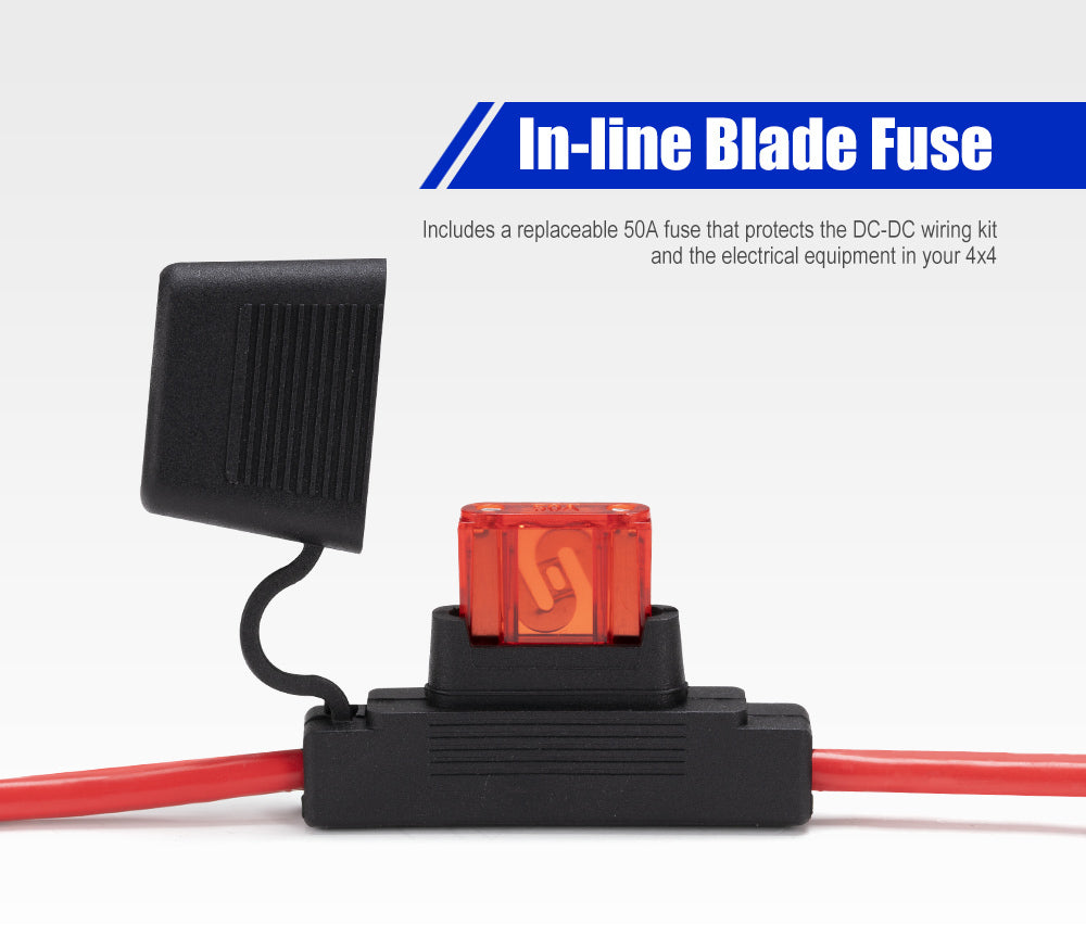 ATEM POWER 50A Wiring Kit 12V 6m Anderson Style Plug Battery Cable Quick Connect