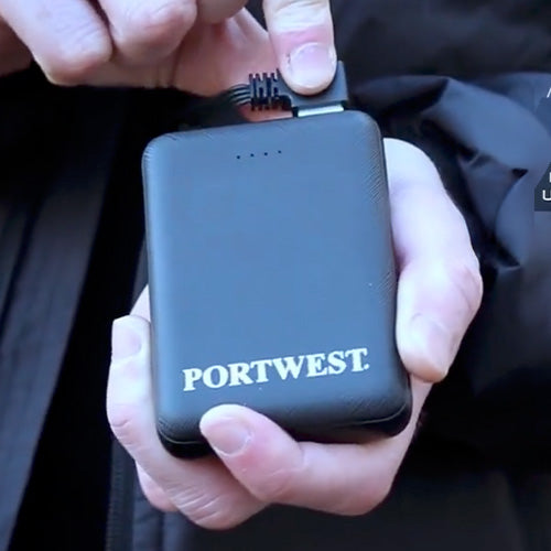 Portwest Ultrasonic Heated Tunnel Jacket