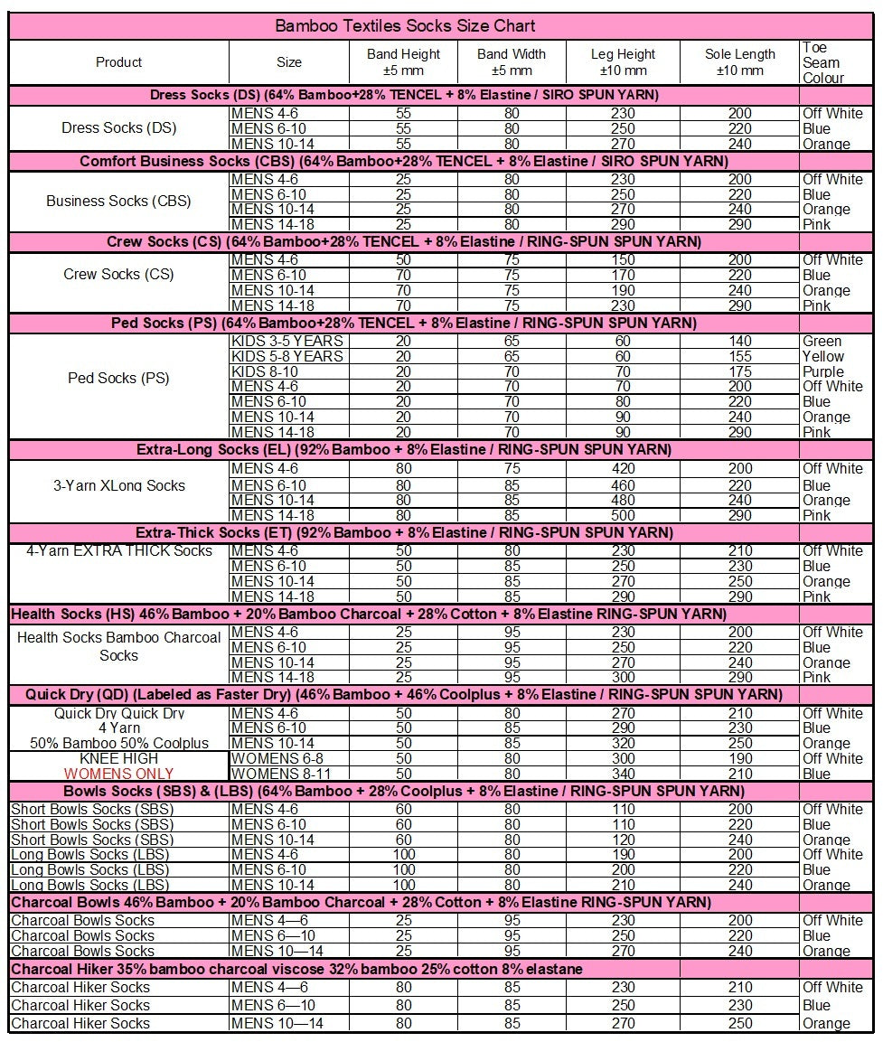 Bamboo 3-Yarn 3-Pack Work Sock