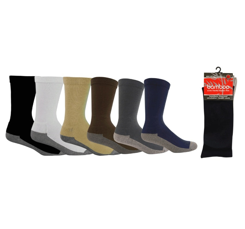 Bamboo Charcoal Health Socks