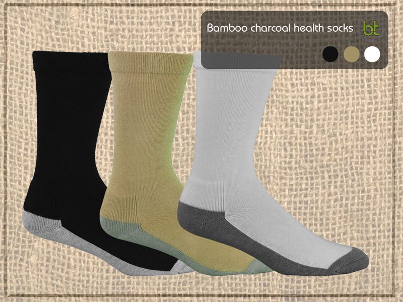 Bamboo Charcoal Health Socks