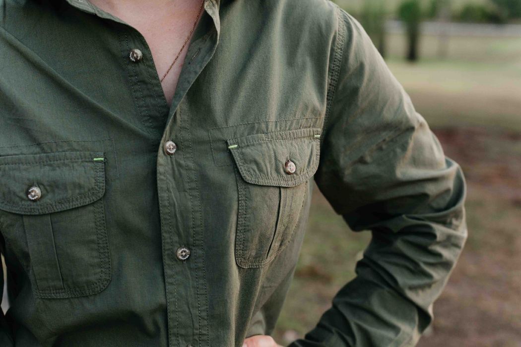 Bamboo Dundee Long Sleeved Shirt