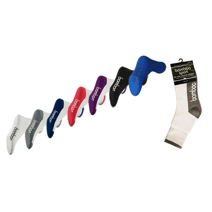 Bamboo Sports Crew Socks