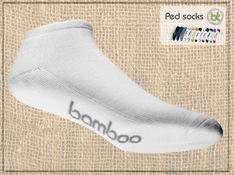 Bamboo Sports Ped Socks