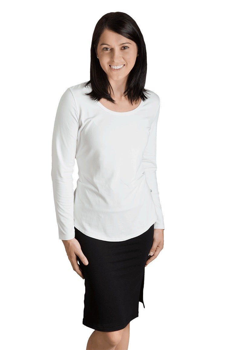 Bamboo Womens Long Sleeve Lottie Tshirt