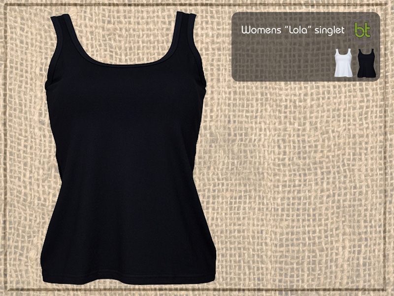 Bamboo Womens Singlet Lola