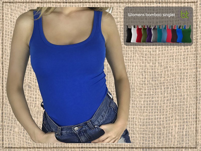 Bamboo Womens Singlet