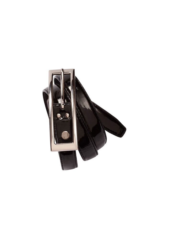 Biz Collection Ladies Semi-Patent Belt