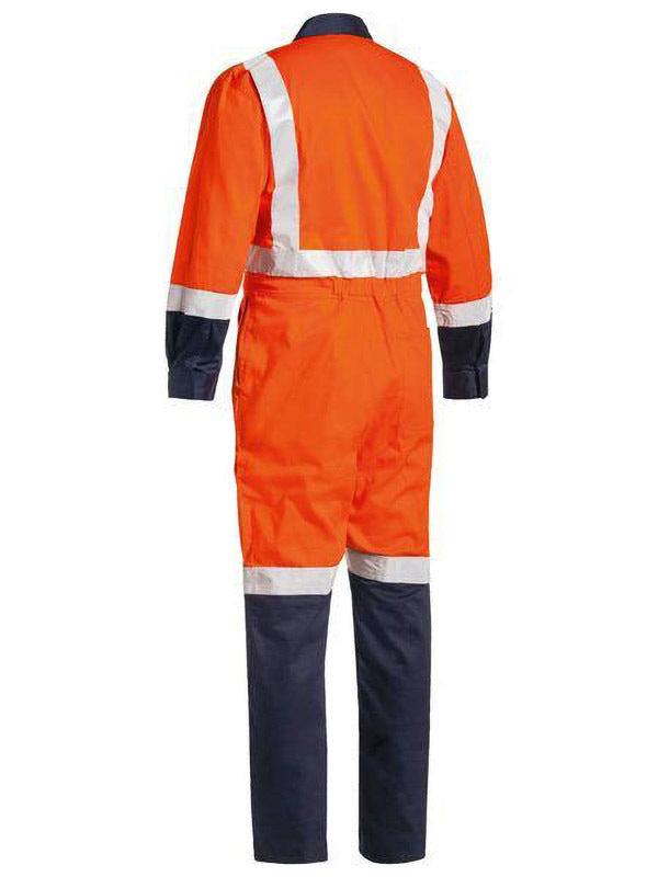 Bisley Taped TTMC Hi Vis Lightweight Drill Coverall