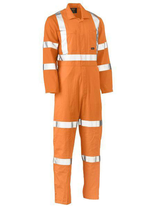 Bisley X Taped Biomotion Hi Vis Lightweight Coverall