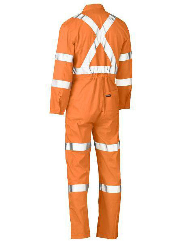 Bisley X Taped Biomotion Hi Vis Lightweight Coverall