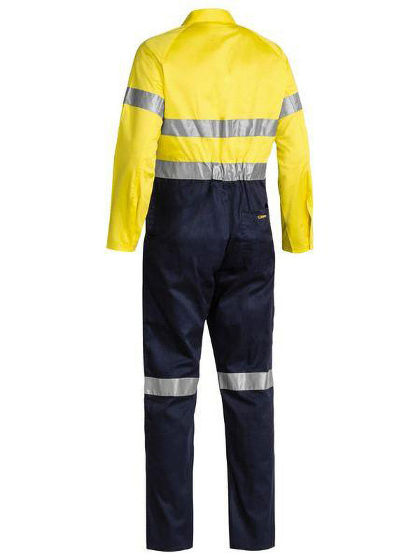 Bisley Taped Hi Vis Lightweight Coverall