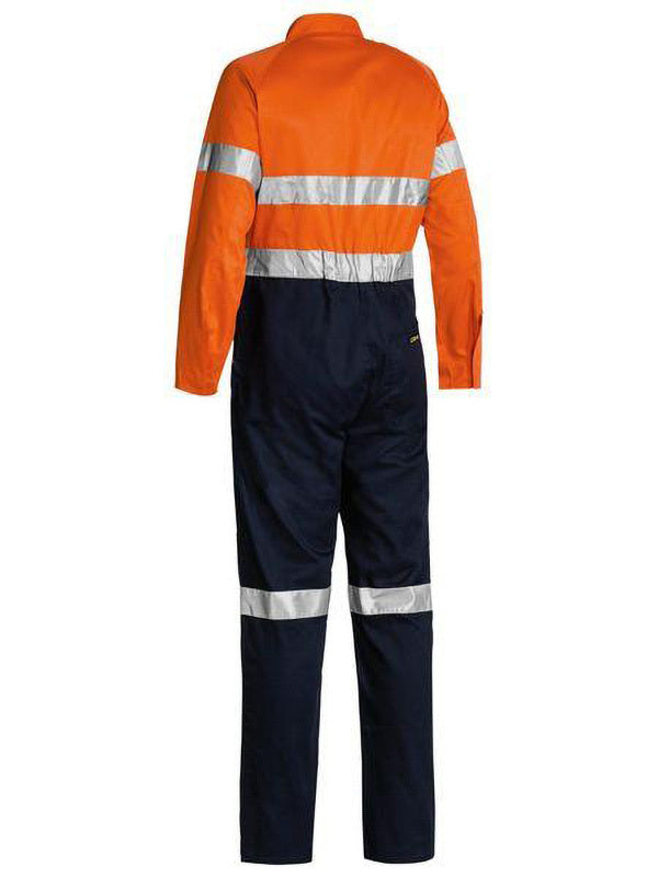 Bisley Taped Hi Vis Lightweight Coverall