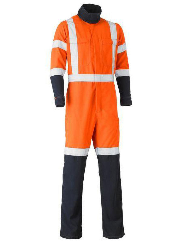 Bisley TenCate Tecasafe Plus 700 X Taped Hi Vis TTMC FR Vented Coverall
