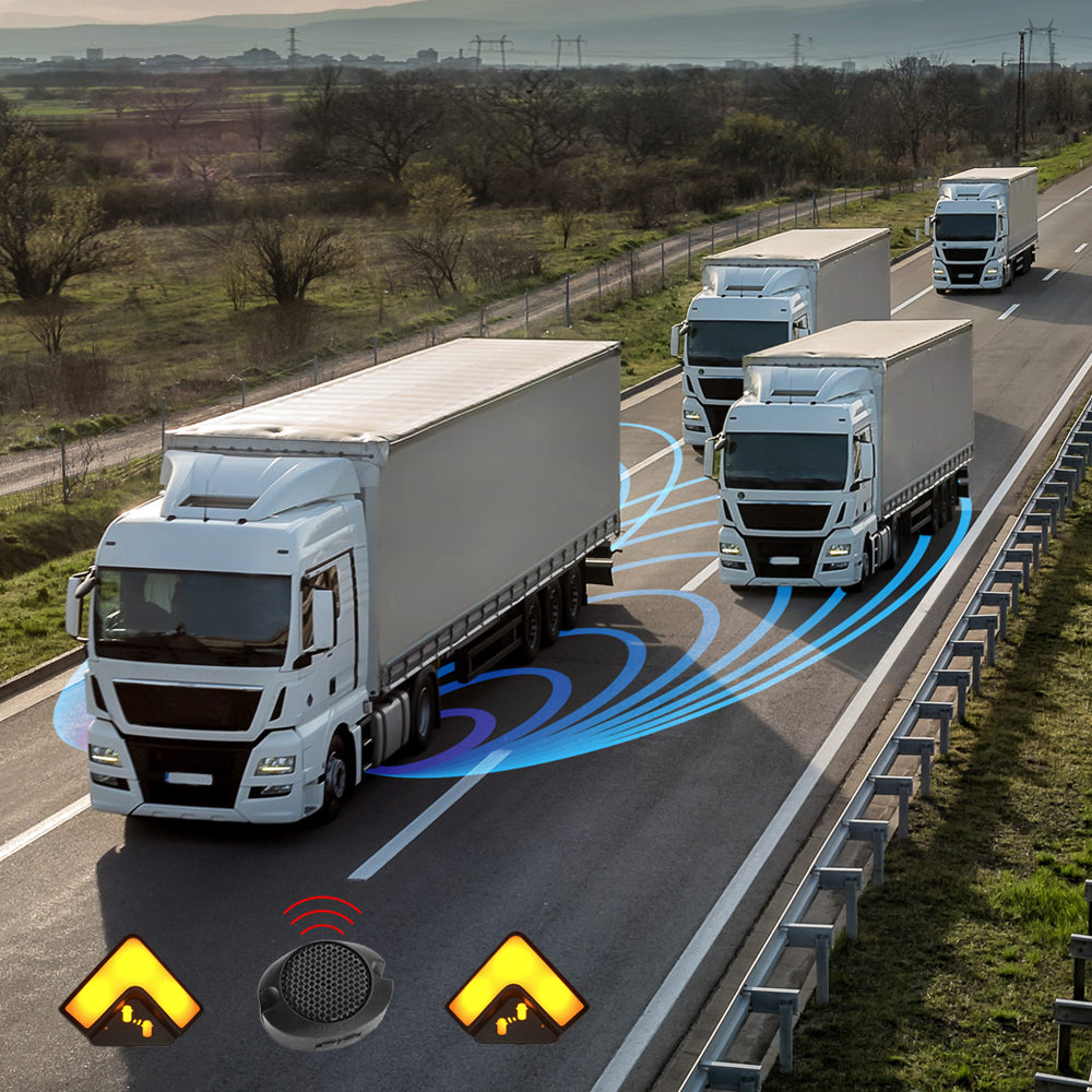 Blind Spot Radar Detection System for (TRUCKS)*