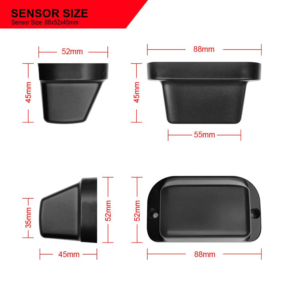Blind Spot Radar Detection System for (TRUCKS)*