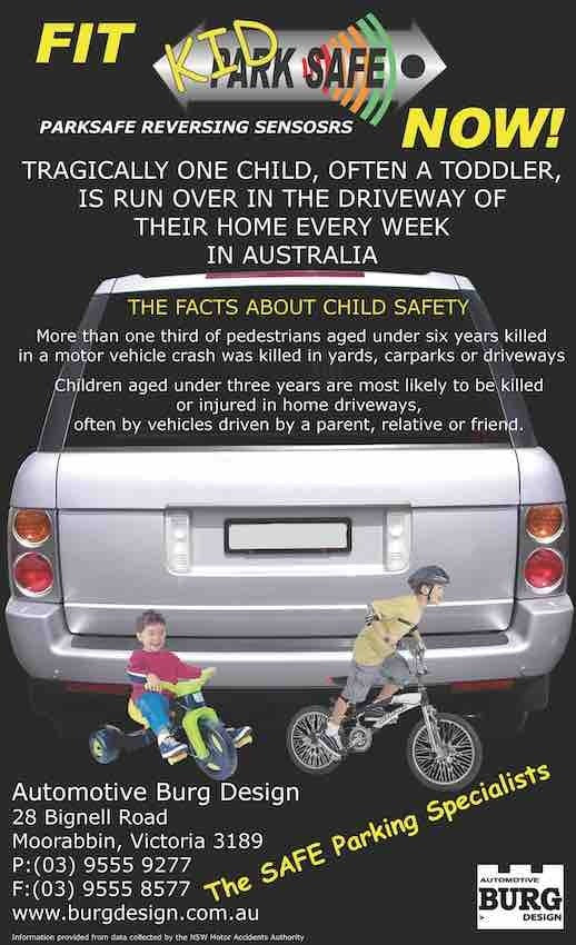 Rear Parking Sensor Kit by PARKSAFE*