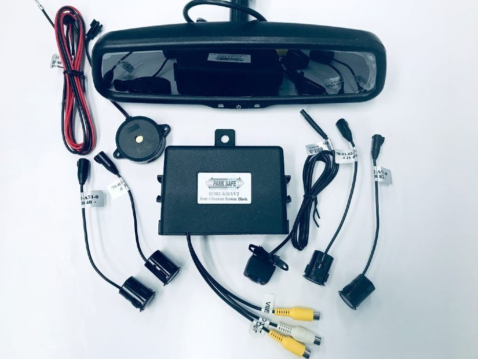 PARKSAFE Rear Sensors + Camera & Monitor*