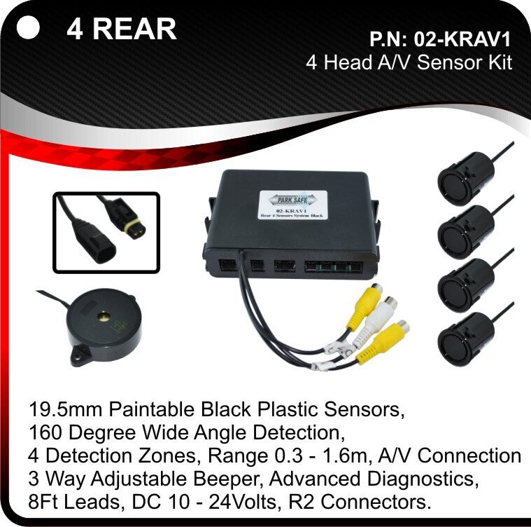 PARKSAFE Rear Parking Sensors *