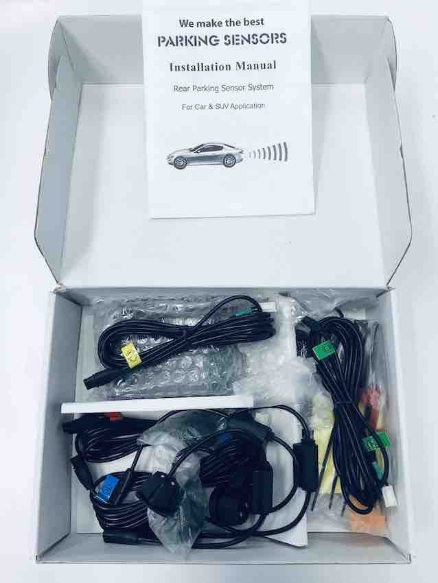 UTE 4 Head Rear Parking Sensors with Rubber Heads