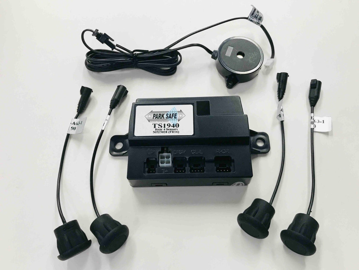 PARKSAFE Reversing Sensors with Beeper (Black)