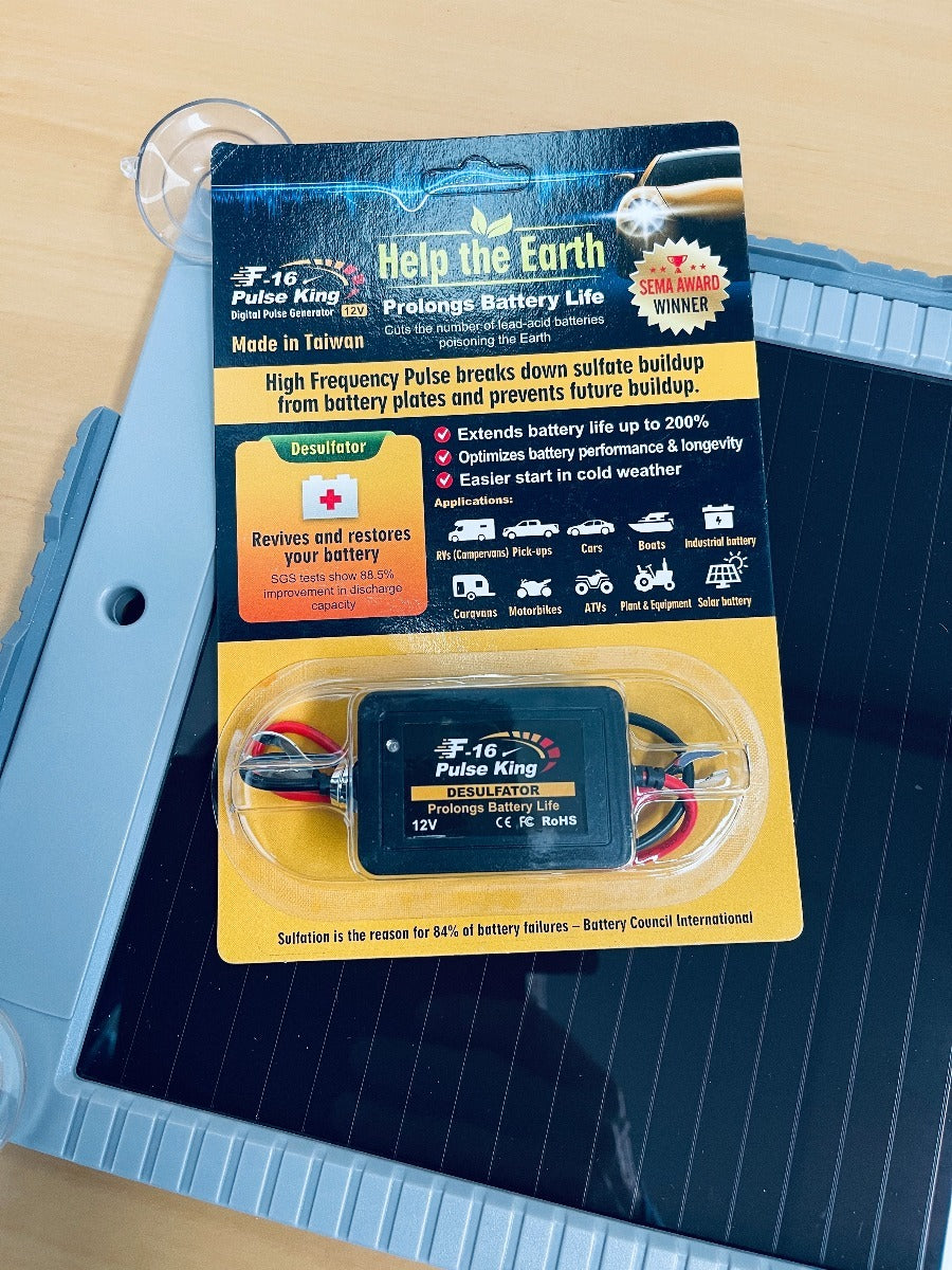 PARKSAFE Solar Power Battery Maintenance Charging*