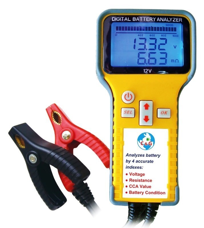 12 Volt Digital Battery Analyzer*