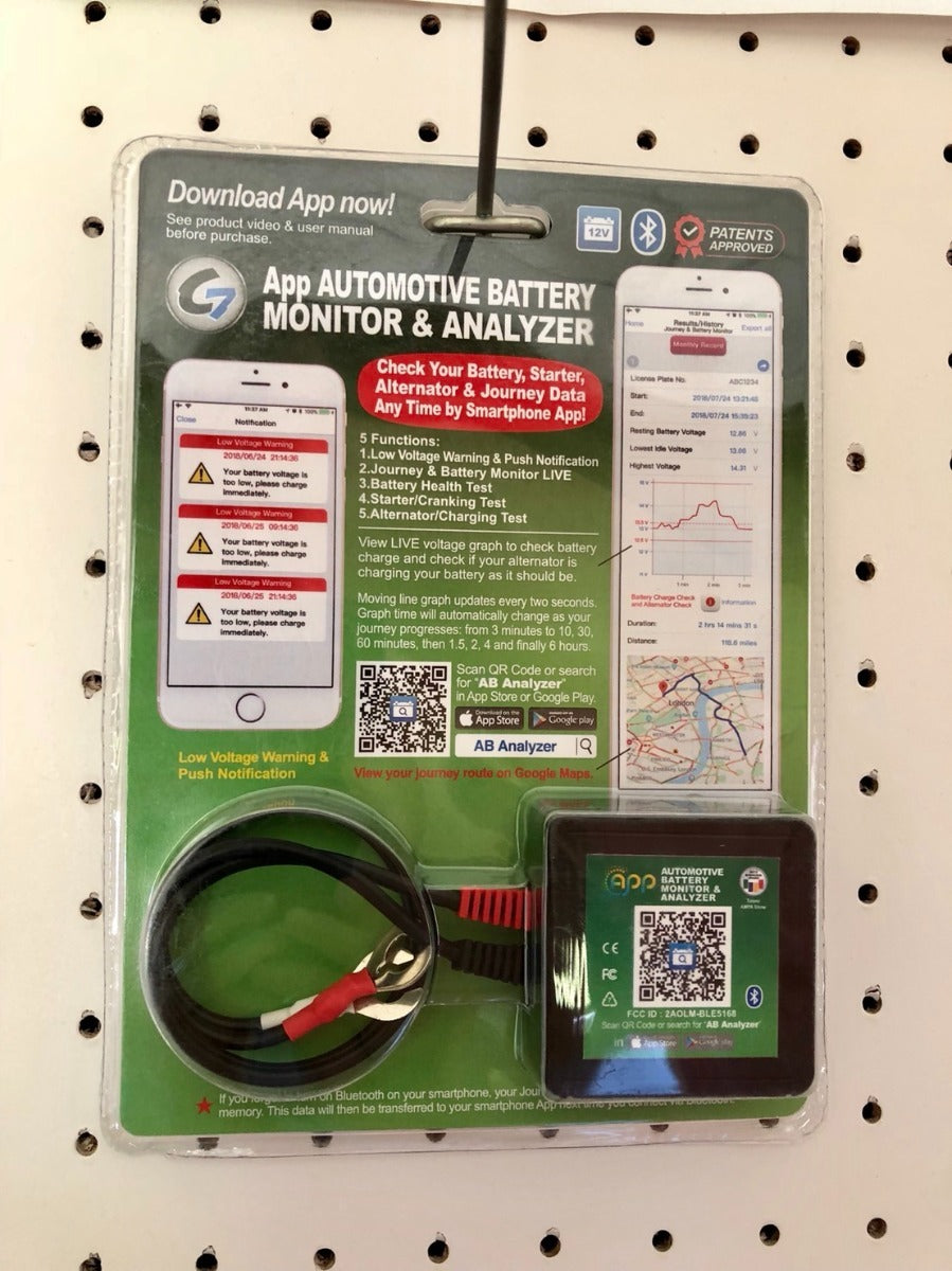 Bluetooth Battery Monitor & Analyser + Trip Computer