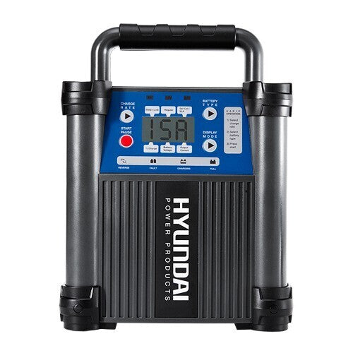 Hyundai Smart Battery Charger 6-12-24V 15AMP*