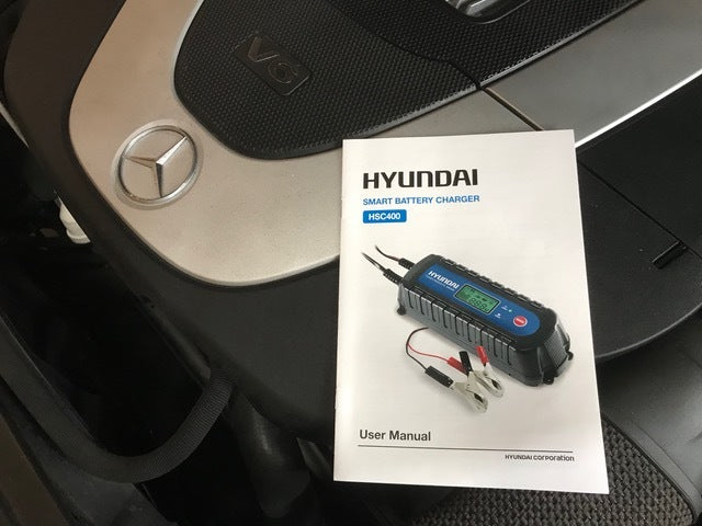 Hyundai 4 Amp Battery Maintenance & Smart Charger DC 6-12V*