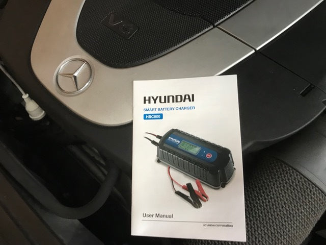 Hyundai Recovery Mode Battery Charger 12V-8Amp*
