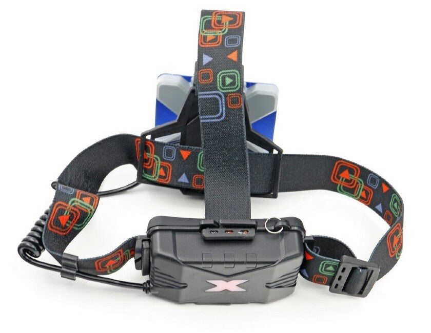 LED Head Torch High Low Beam Flashing Light by PARKSAFE