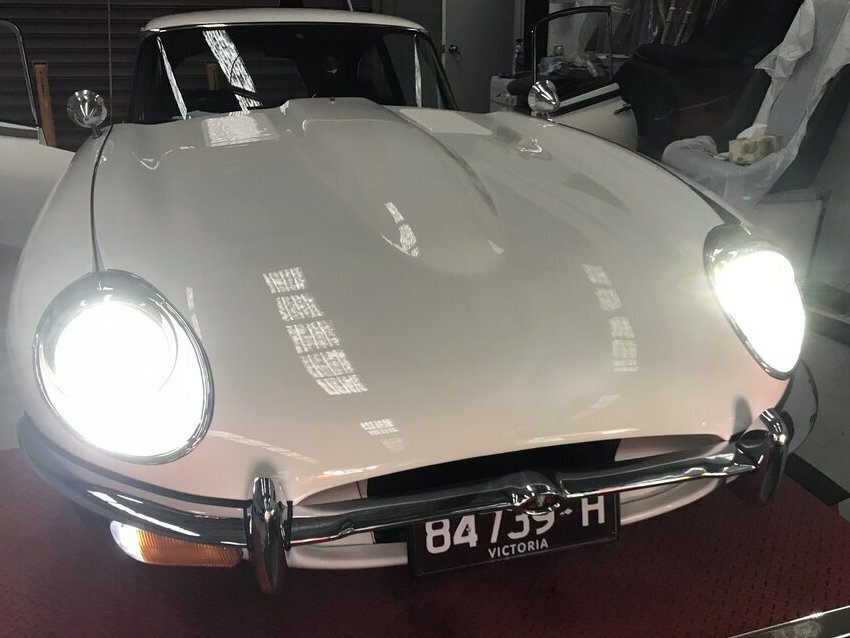 JaguarE-Type Series 1 1969 LED Lighting Upgrade 8 Piece Set