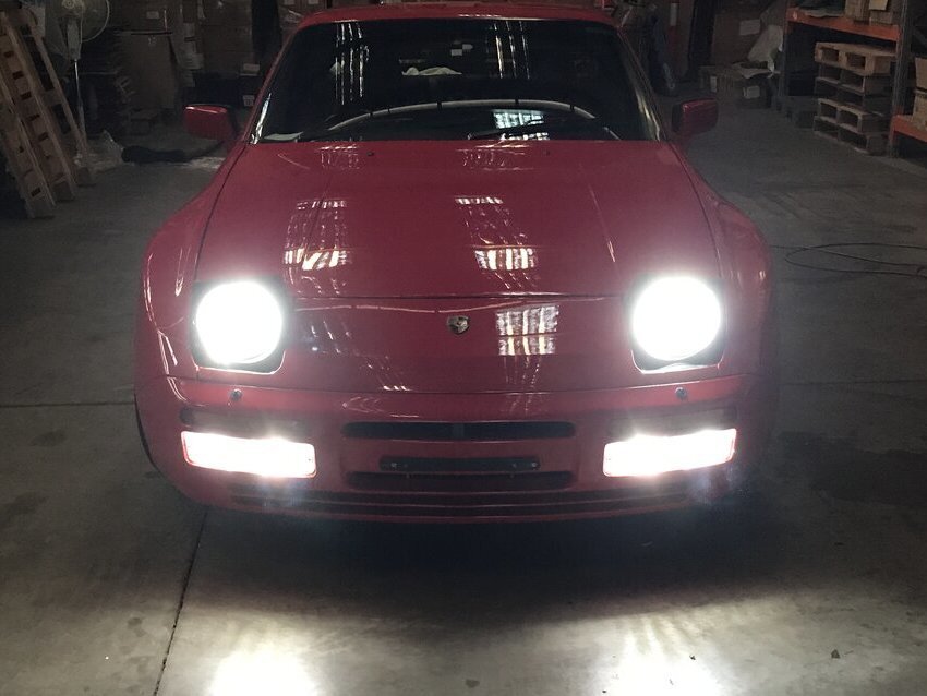 Porsche 944 8 Piece LED Lighting Upgrade