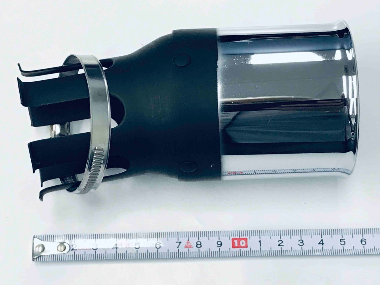 Chrome Exhaust Tip fits 30-55mm pipes*