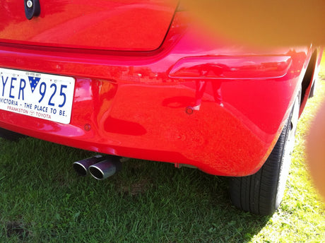 Dual Pipe Exhaust Tip fits 30-50mm pipes*