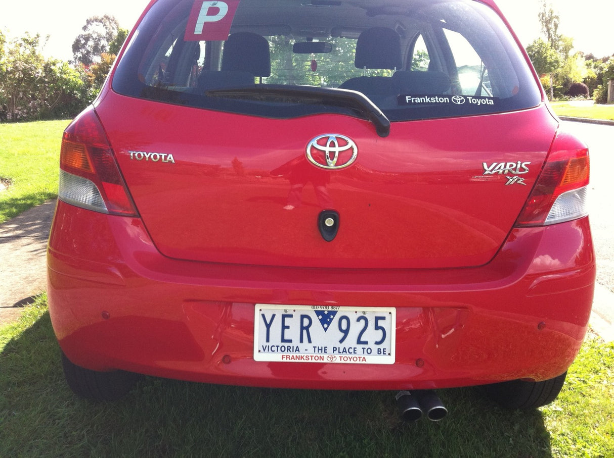 Dual Pipe Exhaust Tip fits 30-50mm pipes*