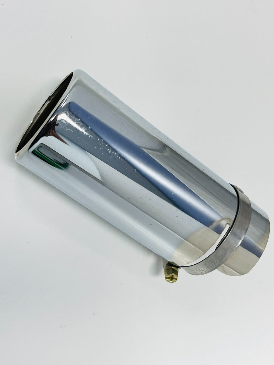 Chrome Exhaust Tip Universal fits 30-42mm pipes*